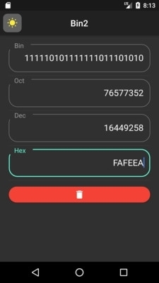 bin2进制转换工具v1.3.6截图1