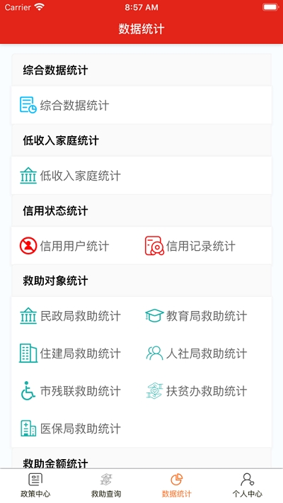 社会救助平台v2.6.8截图4