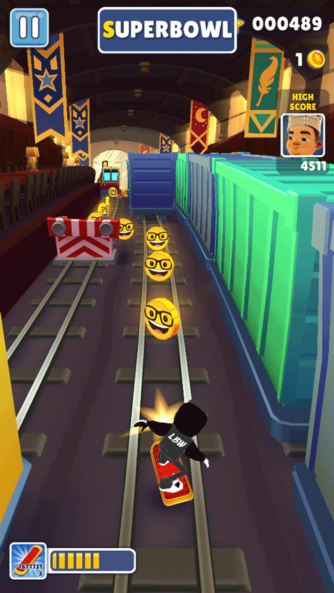 地铁跑酷萝卜伟定制版本v4.04.5截图2