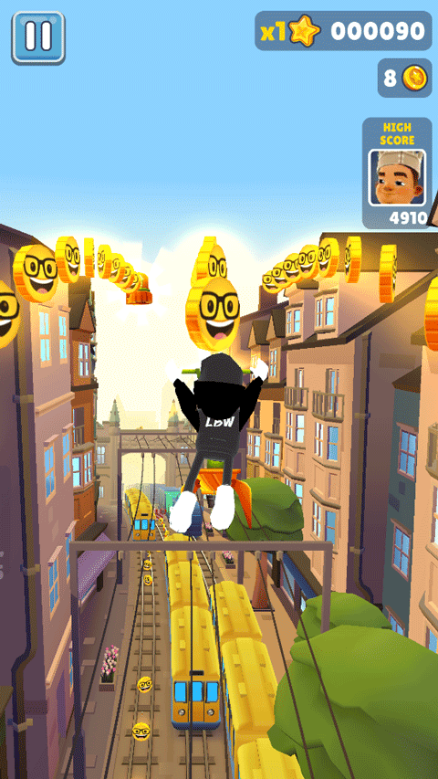 地铁跑酷萝卜伟定制版本v4.04.5截图5