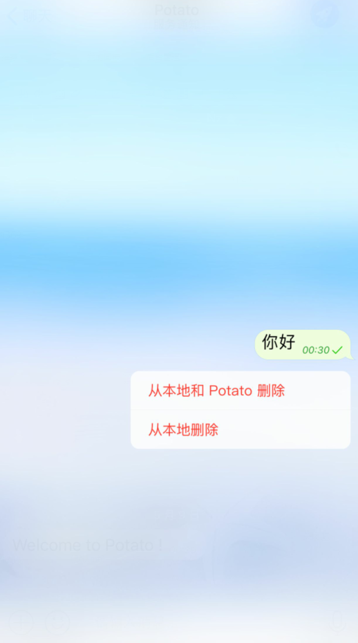 土豆聊天potatov1.4截图4