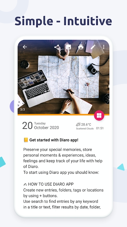 Diaro日记安卓版v3.93.4截图4