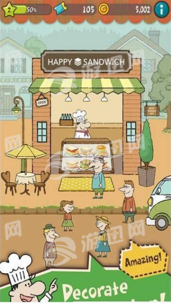 快乐三明治小餐厅手机版v1.6截图4