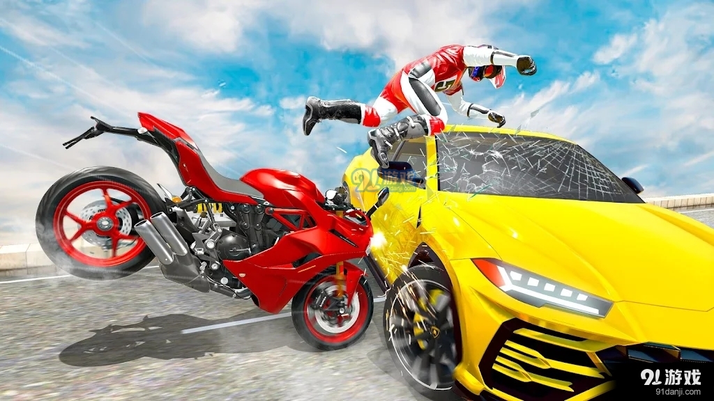 超级自行车特技碰撞v0.7截图2