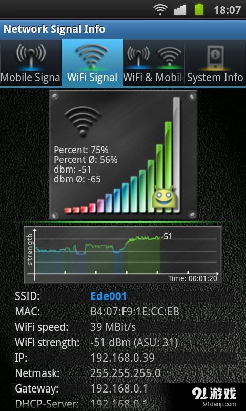 网络信号信息 Network Sig...v3.55.10截图1