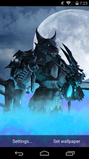 3D牙月梦象动态壁纸v1.3.7截图1