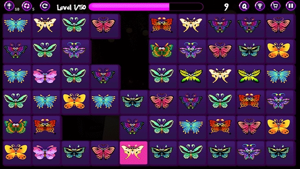 蝴蝶连连看游戏截图3