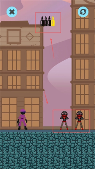 火柴人枪战射击通用版截图1