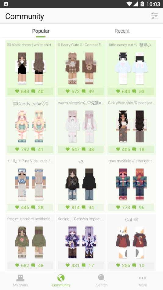 我的世界皮肤编辑器手机正版截图2