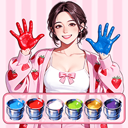 手搓颜料变装游戏