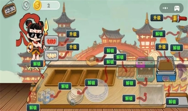 老爹卷饼摊截图1