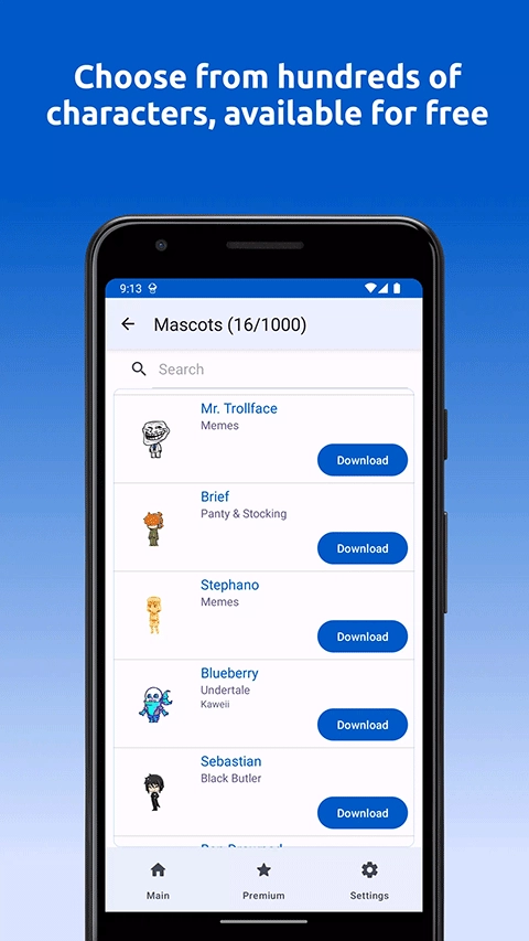 shimeji桌宠中文版截图3