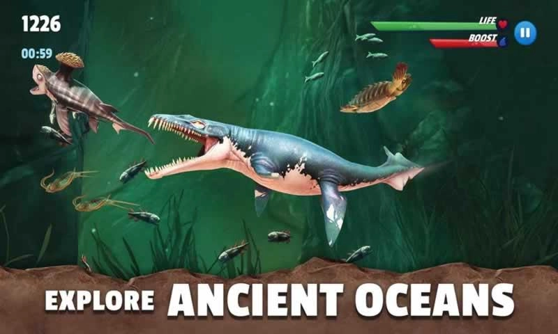 饥饿鲨史前世界砖石版截图3