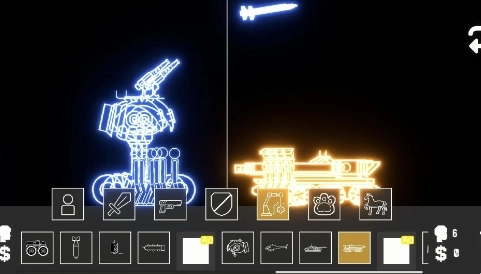 霓虹火柴人沙盒手机正版截图1