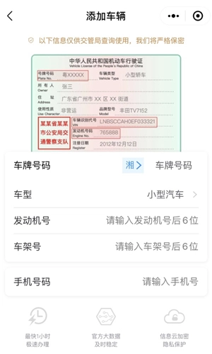 123123违章查询平台截图3