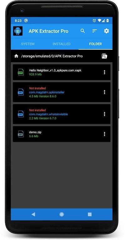 APK Extractor Pro截图3