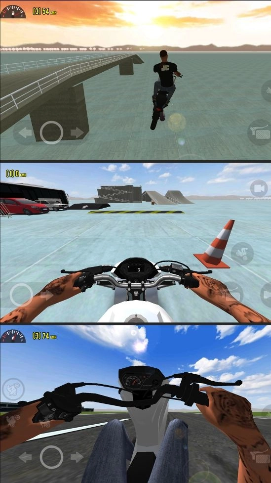 特技摩托人3D游戏截图1