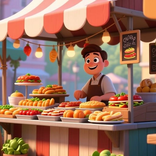 快餐店制作汉堡免费版