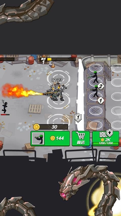 疯狂对战模拟器截图1