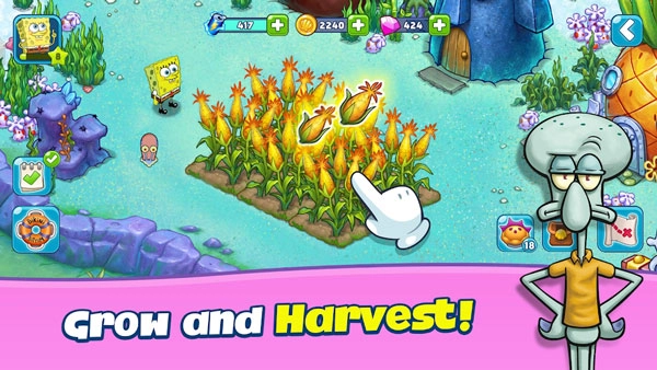 海绵宝宝果酱世界大冒险游戏绿色版截图3