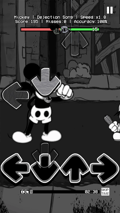 周五夜放克米老鼠黑白版截图1