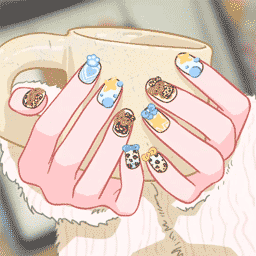 火漆印章美甲DIY游戏