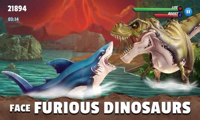 饥饿鲨史前世界砖石版截图2