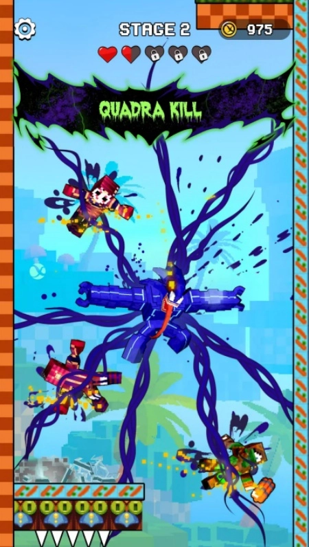 蓝色毒液共生体游戏截图2