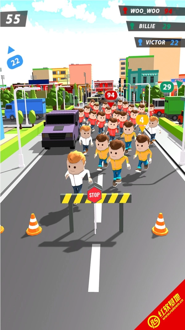 拥挤的人群城市截图3