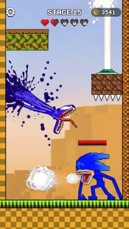 蓝色毒液共生体游戏截图1