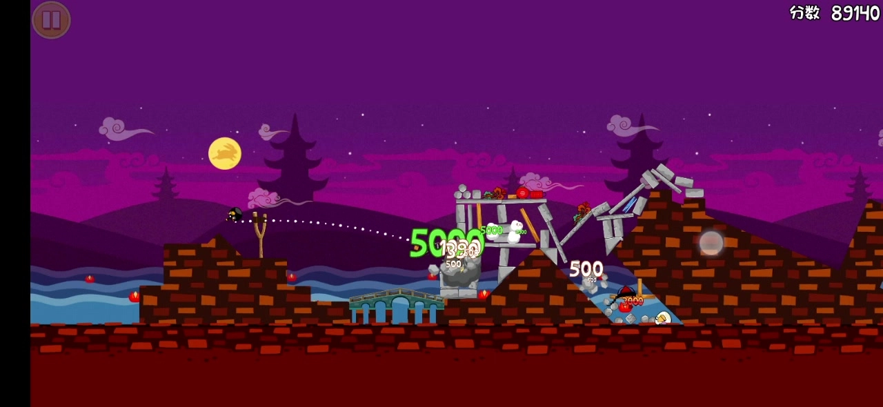 愤怒的小鸟中秋版截图1