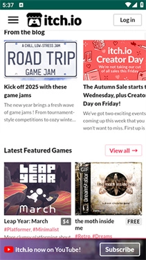 itch游戏平台截图2