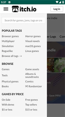 itch游戏平台截图3