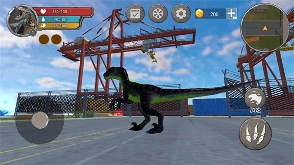 穿越侏罗纪游戏纯净截图1
