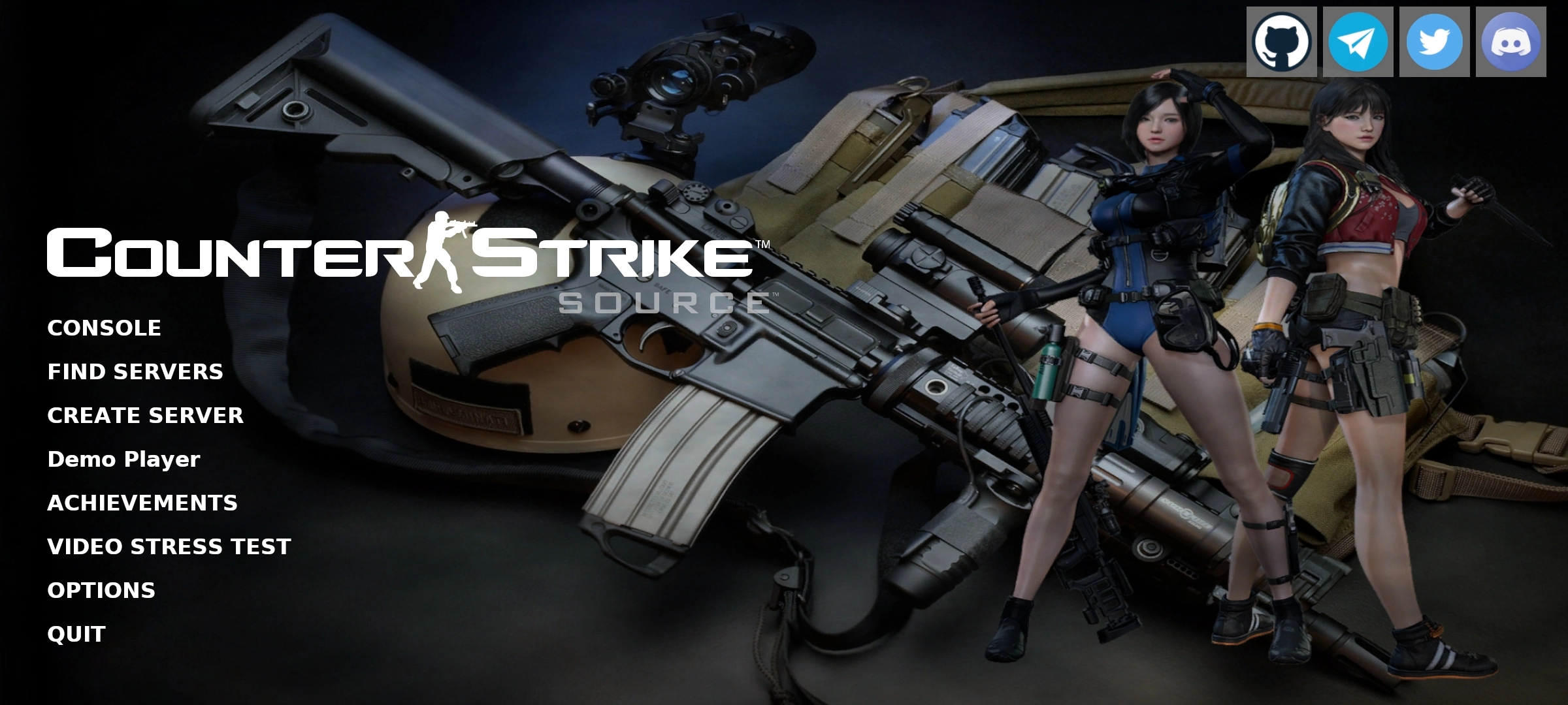 CS起源美女版截图1