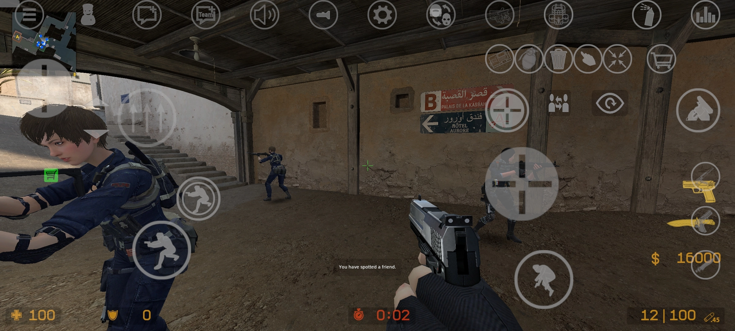 CS起源美女版截图2