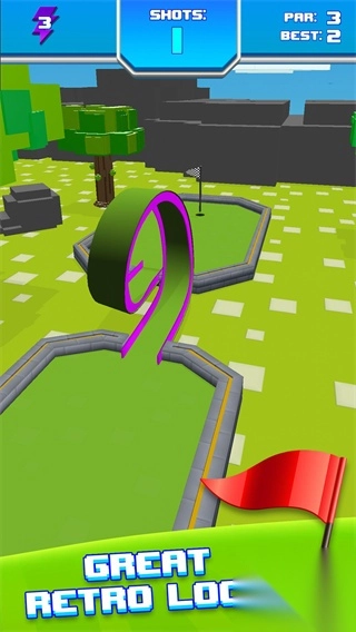 复古迷你高尔夫球截图1