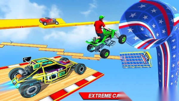 超级汽车跳跃特技截图3