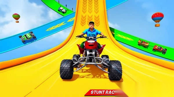 超级汽车跳跃特技截图2