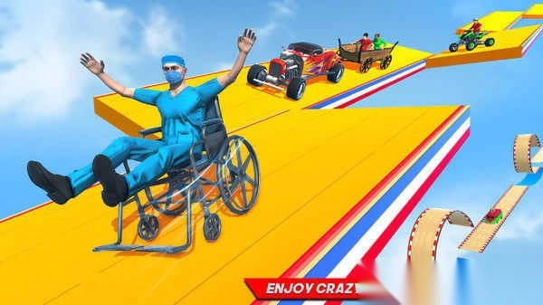 超级汽车跳跃特技截图1