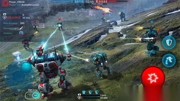 机器人战争机甲战斗截图2