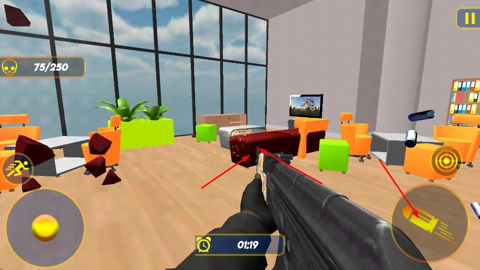 破坏办公室截图3