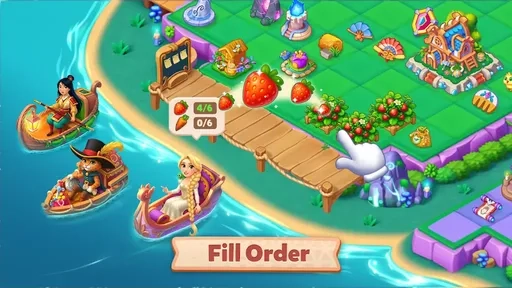 童话与龙合并益智游戏截图2