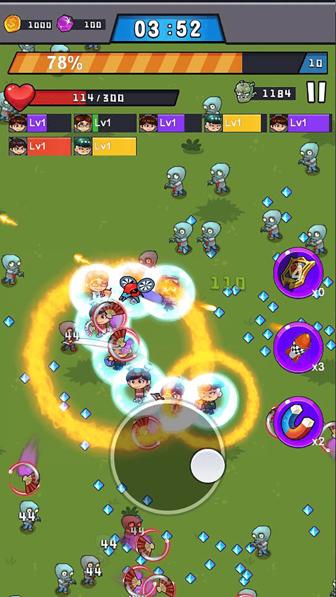 荒野割草大战手机截图1