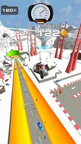 玩命摩托游戏无广告版截图1