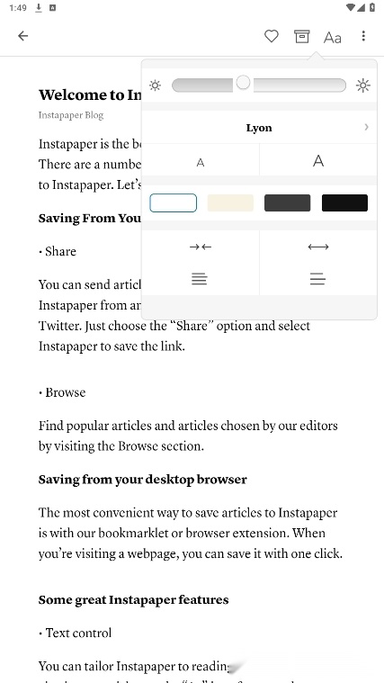 Instapaper免费版截图2