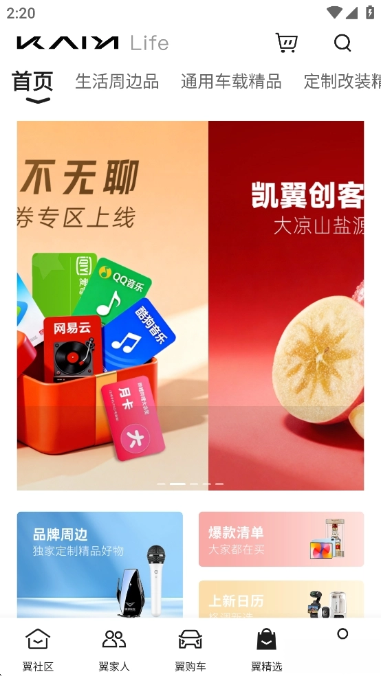 凯翼汽车截图3