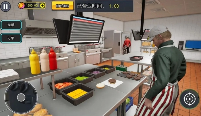 汉堡店打工模拟手游直装版截图1
