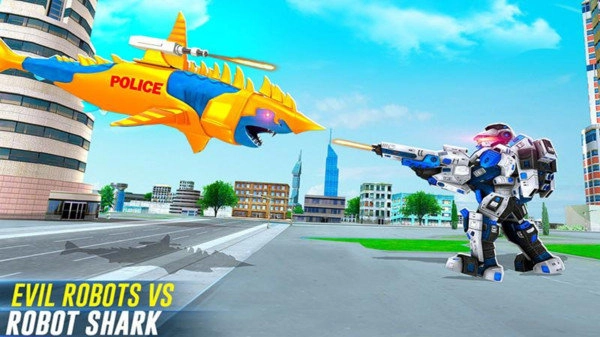 机器人鲨鱼袭击截图1