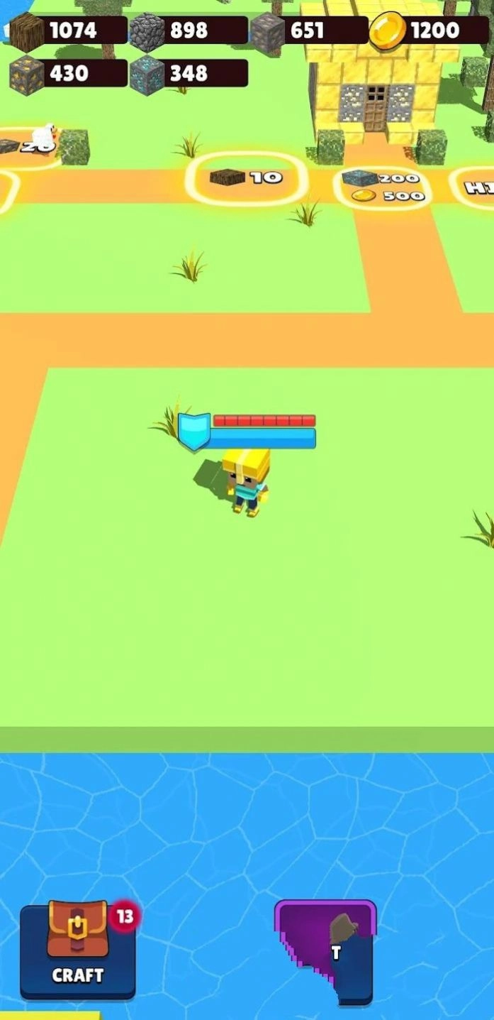 勇闯方块岛截图1